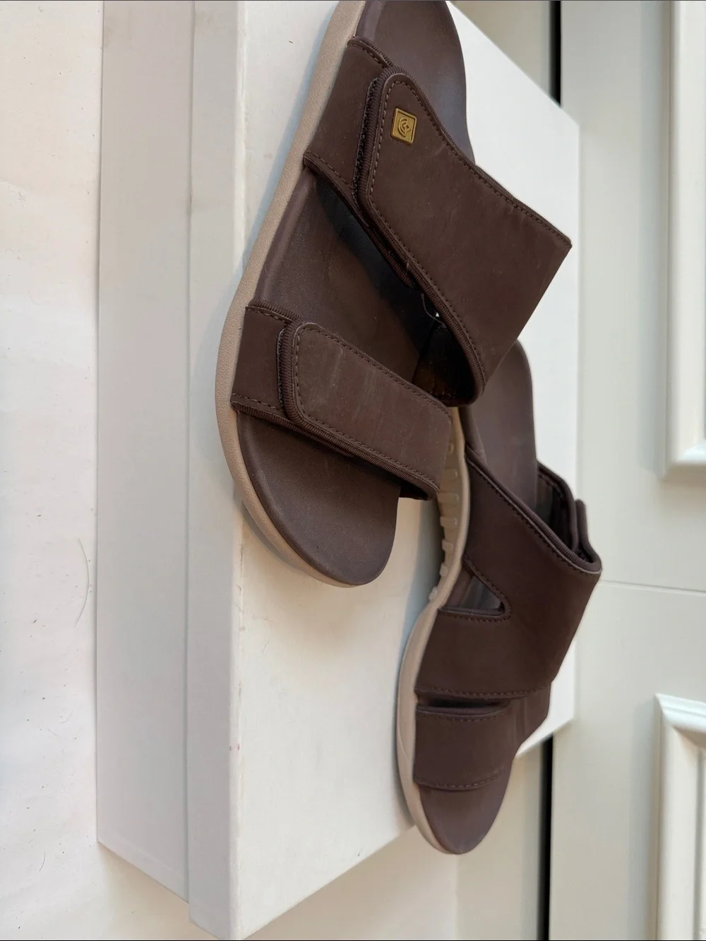 Women’s Spenco Kholo Nuevo Slide Sandal in French Roast